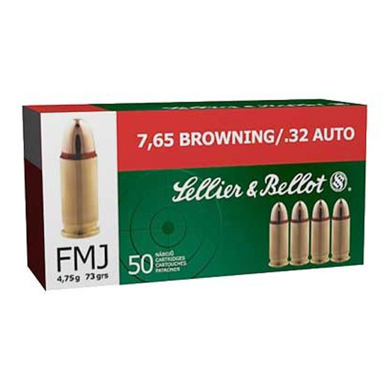 SB 32ACP 73GR FMJ 50/40 - Ammunition